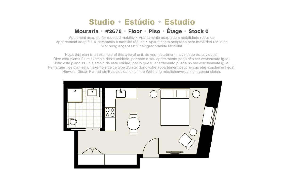 Appartement Serviced - Mouraria Lissabon