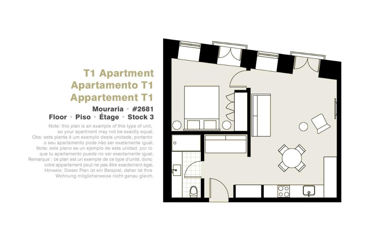 Serviced - Mouraria Appartement Lissabon